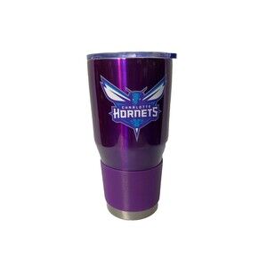NBA Charlotte Hornets Tumbler Logobrands 30oz Stainless Insulated Sipper Lid